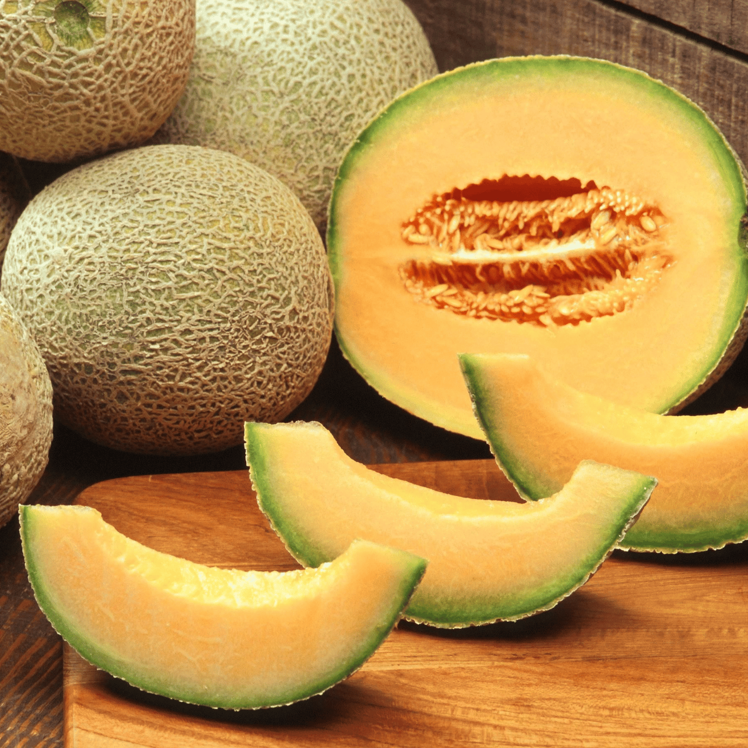 Organic (F3 Hybrid) Muskmelon / KharboojSeeds(Pack Of - 50 Seeds)