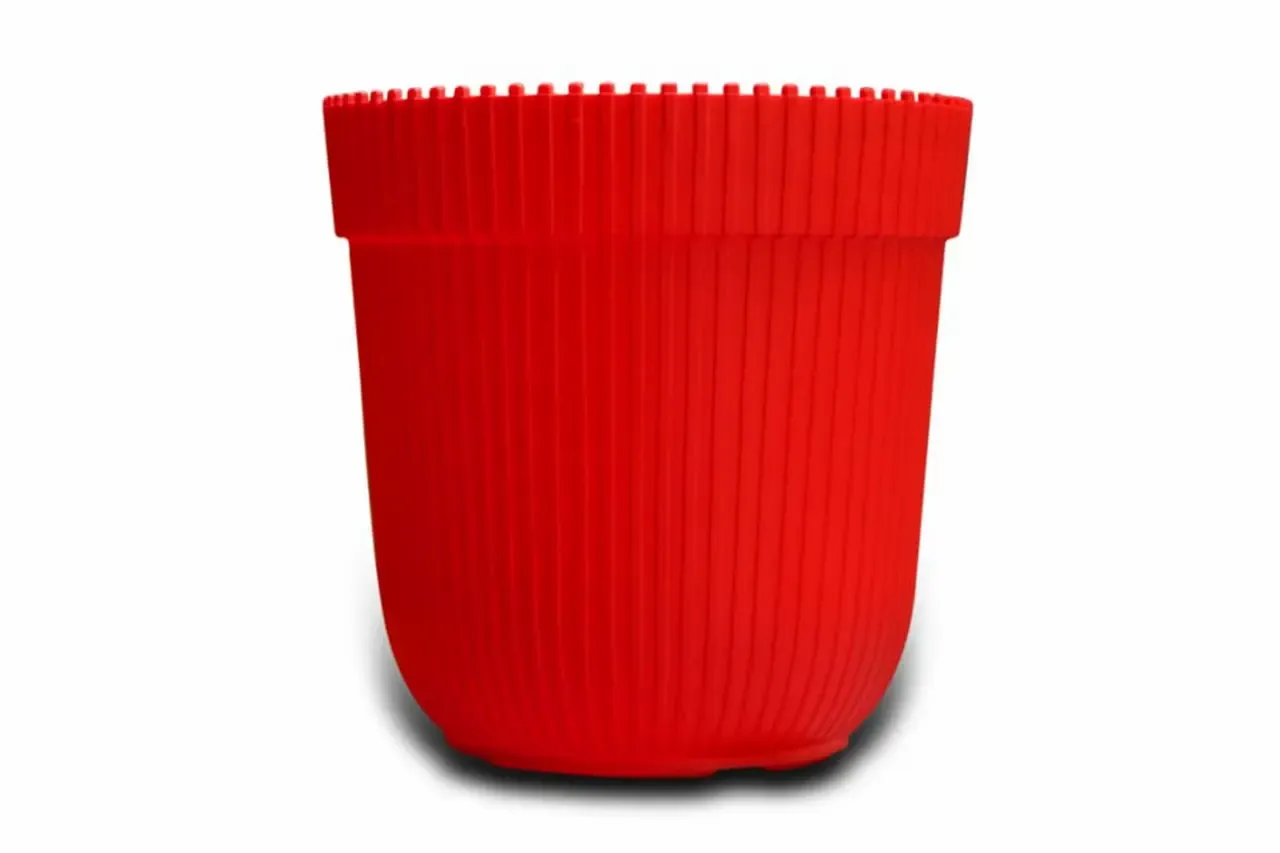 Rim Stylish Plastic Pot - 10 Inch