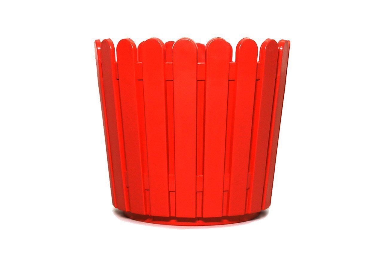 Fence Round Garden Plastic Pot