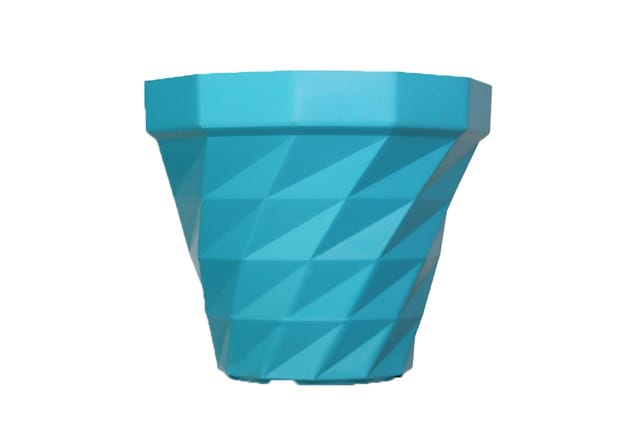 3D Desingner Garden Plastic Pot -12 Inch