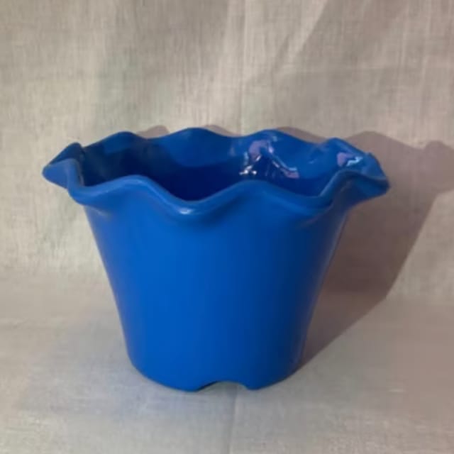 Blossom  Designer Plastic Pot - 6 Inch