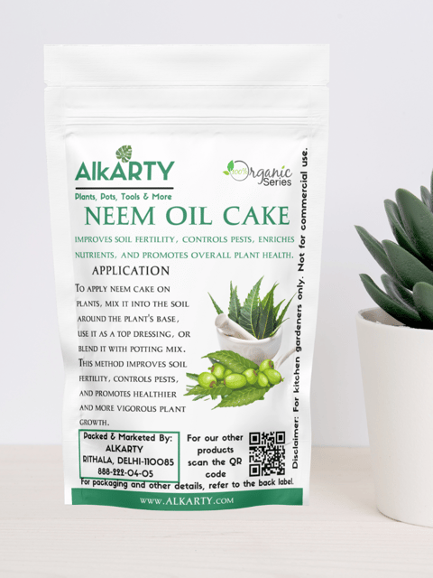 Alkarty Neem Oil Cake For Plants 450 Grams | Organic Fertilizer For Plants