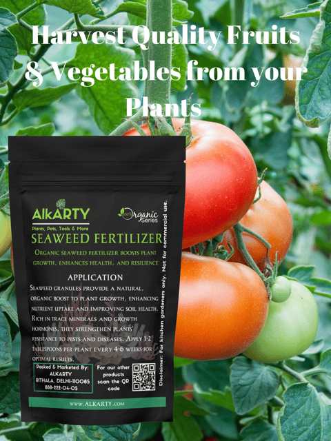 Alkarty Organic Seaweed Fertilizer For Plants 450 Grams