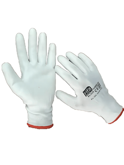 PU Coated Safety Gloves Pair