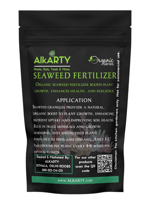 Organic Seaweed Fertilizer For Plants, Fruits , Vegetables , Potting Mix , Healthy Plant & Root System