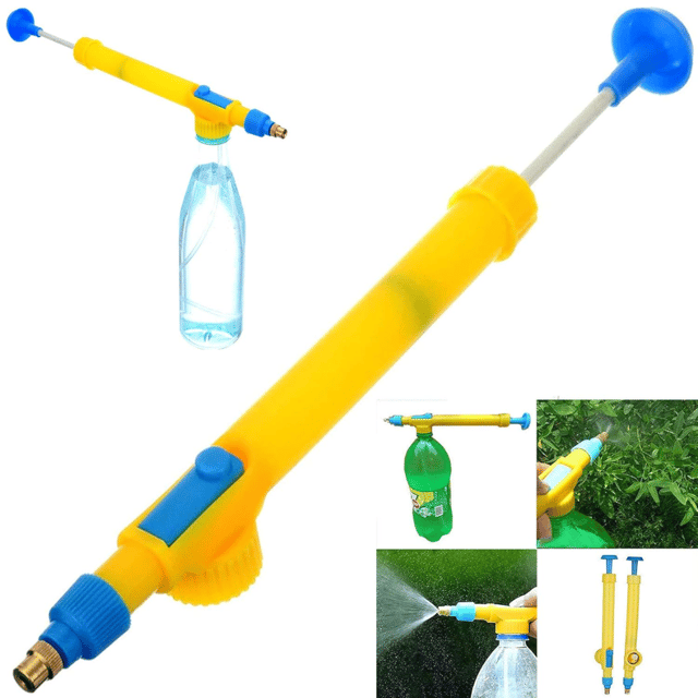 Bottle Spray Gun for Water Pesticide | Hand Held Manual High Pressure Mini Water Gun