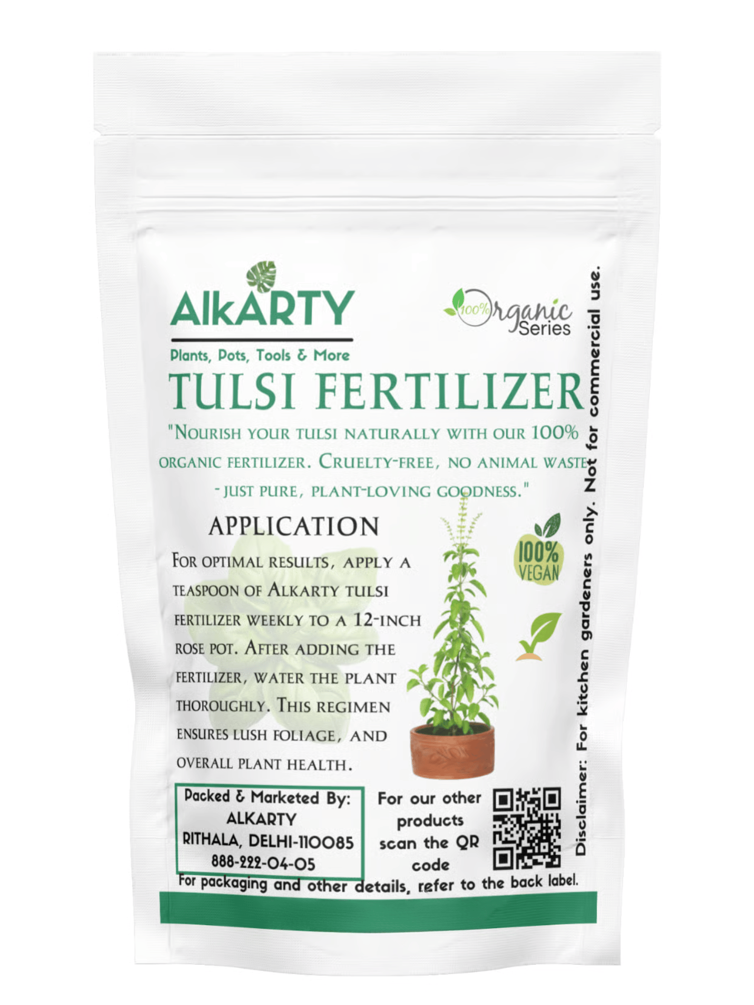 TULSI FERTILIZER FOR HEALTHY TULSI PLANT 450 Grams