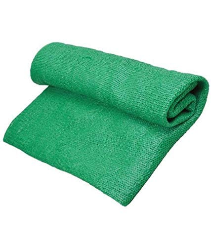 Green Shade Net 75% UV Protected for Terrace, Garden, Green House, Balcony & Gardening Multipurpose Size 3x3 meter Heavy Duty