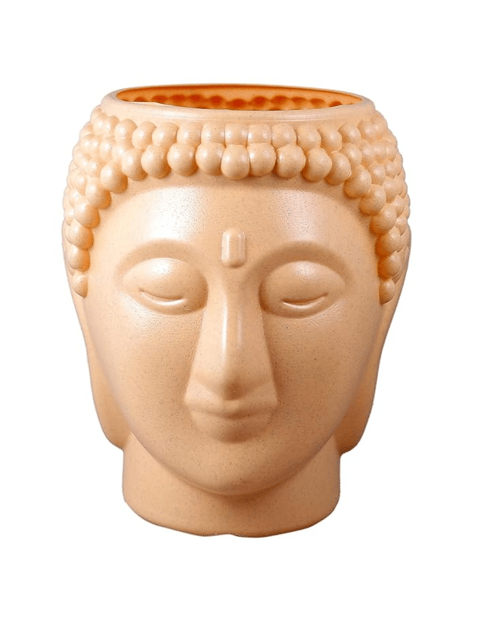 Buddha Face Pot  | Home Decor Highly Durable Indoor-Outdoor Planter| 8 INCHES