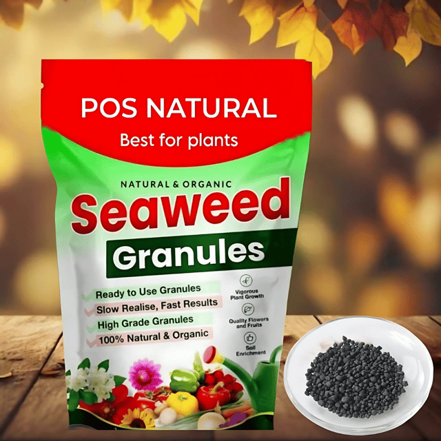 POS Natural Seaweed Granule Fertilizer | Suitable For all Pant Types | 500g