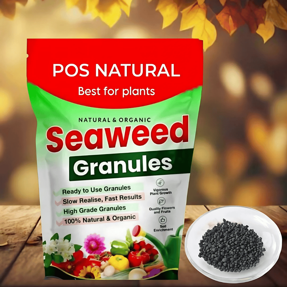 POS Natural Seaweed Granule Fertilizer | Suitable For all Pant Types | 500g