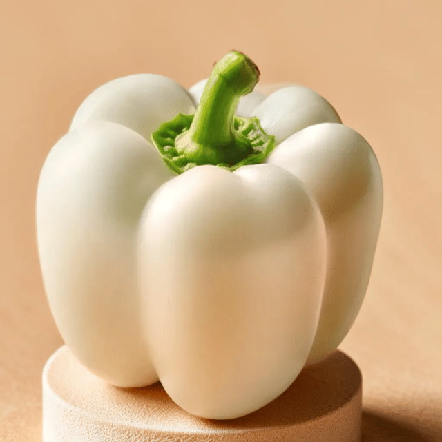 Organic (F2 Hybrid) Capsicum (White) Seeds(Pack Of - 20 Seeds)