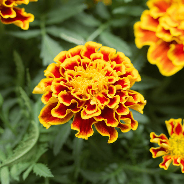 Marigold Flame Flower Seeds –F1 Hybrid (Pack of 10 Seeds)